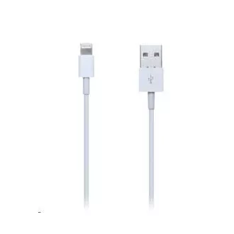 CONNECT IT Wirez kábel HQ Lightning - USB, biely, 2m (pre iPhone, iPad)