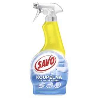 Čistič kúpeľňa na vodný kameň Savo sprej 500ml Čistič kúpeľňa na vodný kameň Savo sprej 500ml