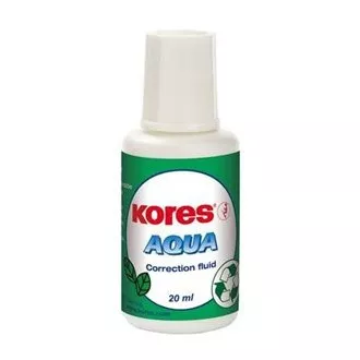 Korektor lak so štetčekom Kores Aqua 20ml Korektor lak so štetčekom Kores Aqua 20ml