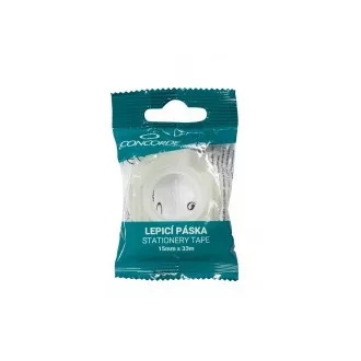 Páska lepiaca 15mmx33m číra Concorde
