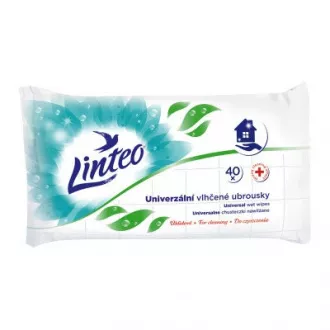 Vlhčené obrúsky Linteo antibakter. upratovacie univerzálne 40ks