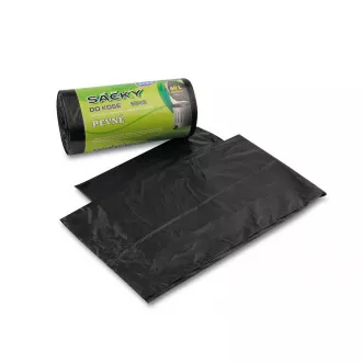 Vrecká na odpad HDPE 60x70cm 60L 10mic 50ks v rolke