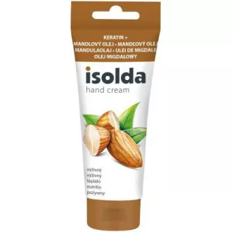 Isolda krém na ruky mandľový olej + keratín 100ml