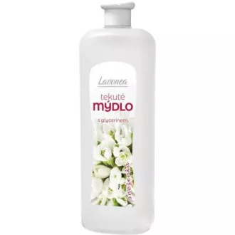 Mydlo tekuté Lavonea biele snežienka 1L Mydlo tekuté Lavonea biele snežienka 1L
