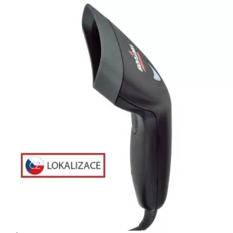 Virtuos CCD čítačka HT-10, USB (klávesnica/RS232 emulácia), čierna