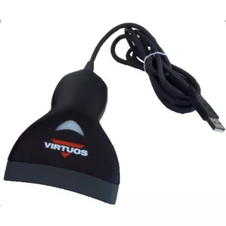 Virtuos CCD čítačka HT-10, USB (klávesnica/RS232 emulácia), čierna