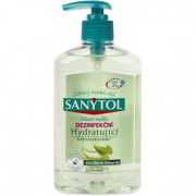 Mydlo tekuté Sanytol hydratujúci tea tree a aloe 250ml s pumpičkou (42650123)