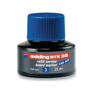 Atrament Edding BTK25 modrý 25ml do popisovačov na tabule