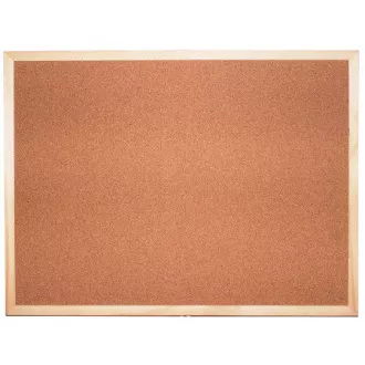 Tabuľa korková 60x90cm Economy drevený rám jednostranná Tabuľa korková 60x90cm Economy drevený rám jednostranná