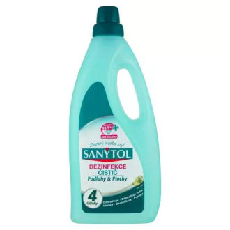Čistič podláh univerzal Sanytol dezinfekcia limetka 1L