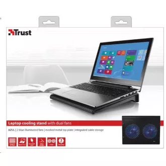 TRUST Stojan na notebook Azul Laptop Cooling Stand with dual fans (chladiaca podložka)