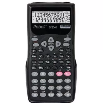 REBELL kalkulačka - SC2040 BX - čierna