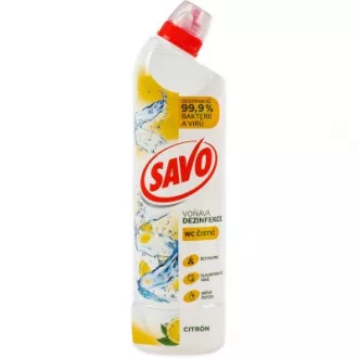 WC čistič Savo citrón 700ml WC čistič Savo citrón 700ml
