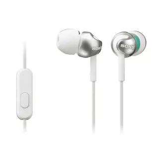 SONY stereo slúchadlá MDR-EX110AP, biela SONY stereo slúchadlá MDR-EX110AP, biela