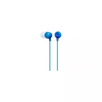 SONY stereo slúchadlá MDR-EX15LP, modrá