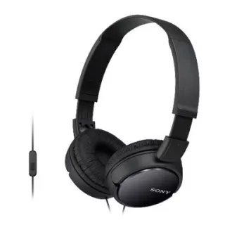 SONY stereo slúchadlá MDR-ZX110AP, čierna SONY stereo slúchadlá MDR-ZX110AP, čierna