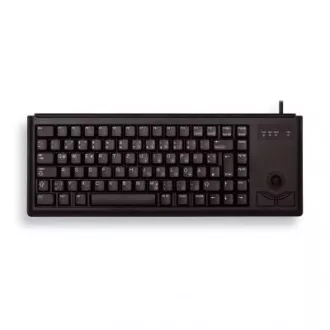 CHERRY klávesnica G84-4400, trackball, ultraľahká, USB, EU, čierna CHERRY klávesnica G84-4400, trackball, ultraľahká, USB, EU, čierna