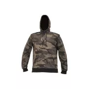 CRAMBE mikina s kapucňou camouflage M