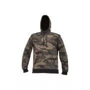 CRAMBE mikina s kapucňou camouflage XL
