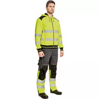 KNOXFIELD HV mikina s kapucňou oranžová XS KNOXFIELD HV mikina s kapucňou oranžová XS