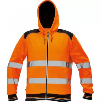 KNOXFIELD HV mikina s kapucňou oranžová M KNOXFIELD HV mikina s kapucňou oranžová M