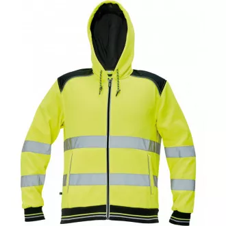 KNOXFIELD HV mikina s kapucňou oranžová M KNOXFIELD HV mikina s kapucňou oranžová M