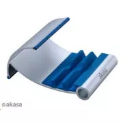 AKASA stojanček na tablet AK-NC054-BL, hliníkový, modrý
