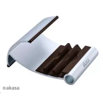 AKASA stojanček na tablet AK-NC054-BR, hliníkový, hnedý