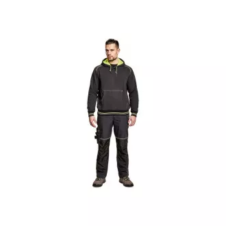 KNOXFIELD klokanka mikina antr/červ 3XL