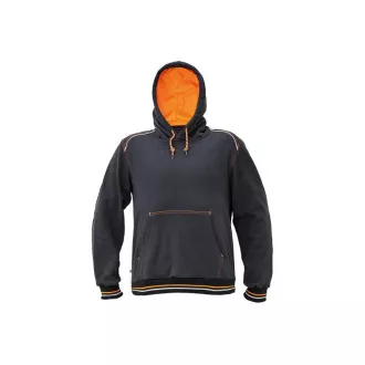 KNOXFIELD klokanka mikina antr/červ 3XL