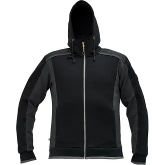 DAYBORO mikina s kapucňou petrolejová 4XL