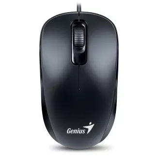 GENIUS myš DX-110, drôtová, 1000 dpi, PS/2, čierna