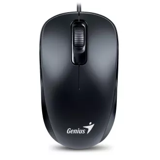GENIUS myš DX-110, drôtová, 1000 dpi, USB, čierna