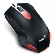 GENIUS myš X-G200 gaming/ drôtová/ 1000 dpi/ USB/ čierna