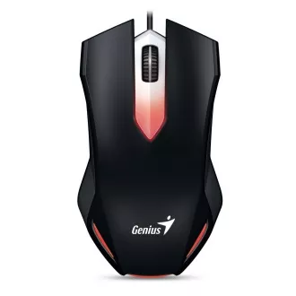 GENIUS myš X-G200 gaming/ drôtová/ 1000 dpi/ USB/ čierna