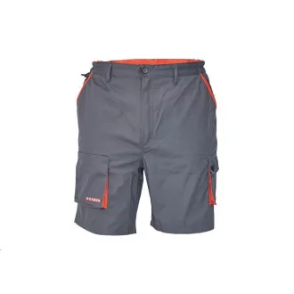 DESMAN šortky šedá/oranžová 56 DESMAN šortky šedá/oranžová 56