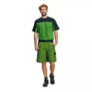 STANMORE šortky zelená/čierna 62