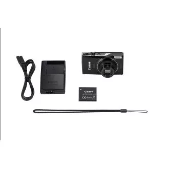 Canon IXUS 285 HS, 20MPix, 12x zoom, Wi-Fi, NFC - čierny
