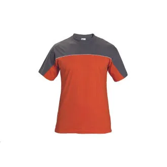 DESMAN tričko šedá/oranžová M DESMAN tričko šedá/oranžová M