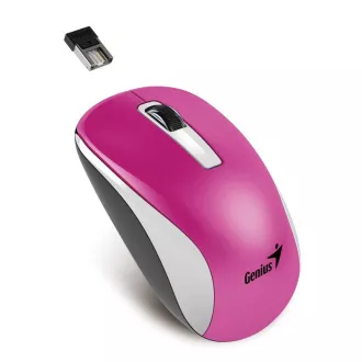 GENIUS myš NX-7010 Magenta Metallic/ 1200 dpi/ Blue-Eye senzor/ bezdrôtová/ ružová GENIUS myš NX-7010 Magenta Metallic/ 1200 dpi/ Blue-Eye senzor/ bezdrôtová/ ružová