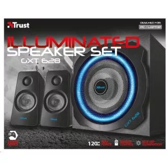 TRUST Reproduktory 2.1 GXT 628 2.1 Illuminated Speaker Set Limited Edition - čierna, čierna