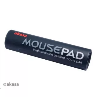 AKASA podložka pod myš Venom Black, hrúbka 3mm, prírodná guma, odolná proti špine a prachu, čierna