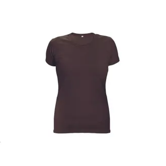 SURMA LADY tričko tm. hnedá XS SURMA LADY tričko tm. hnedá XS
