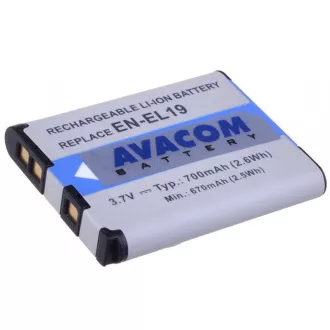 AVACOM Nikon EN-EL19 Li-ion 3.7V 620mAh 2.3Wh