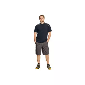 KNOXFIELD tričko antracit/červená XXL