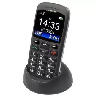 Aligator A670 Senior, čierna + nabíjací stojan