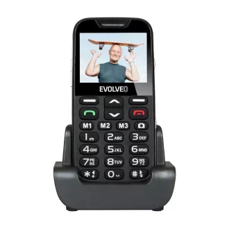 EVOLVEO EasyPhone XD, mobilný telefón pre seniorov s nabíjacím stojanom (čierna farba) EVOLVEO EasyPhone XD, mobilný telefón pre seniorov s nabíjacím stojanom (čierna farba)