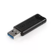 VERBATIM Flash Disk PinStripe USB 3.0, 32GB - čierna