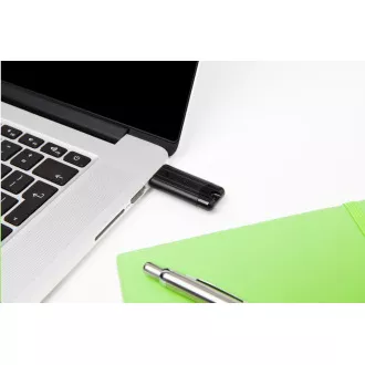VERBATIM Flash Disk PinStripe USB 3.0, 32GB - čierna