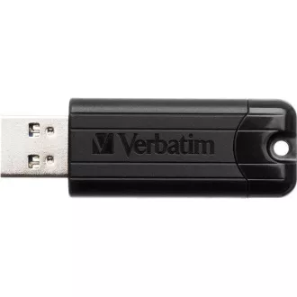 VERBATIM Flash Disk 128GB PinStripe USB 3.0, čierna